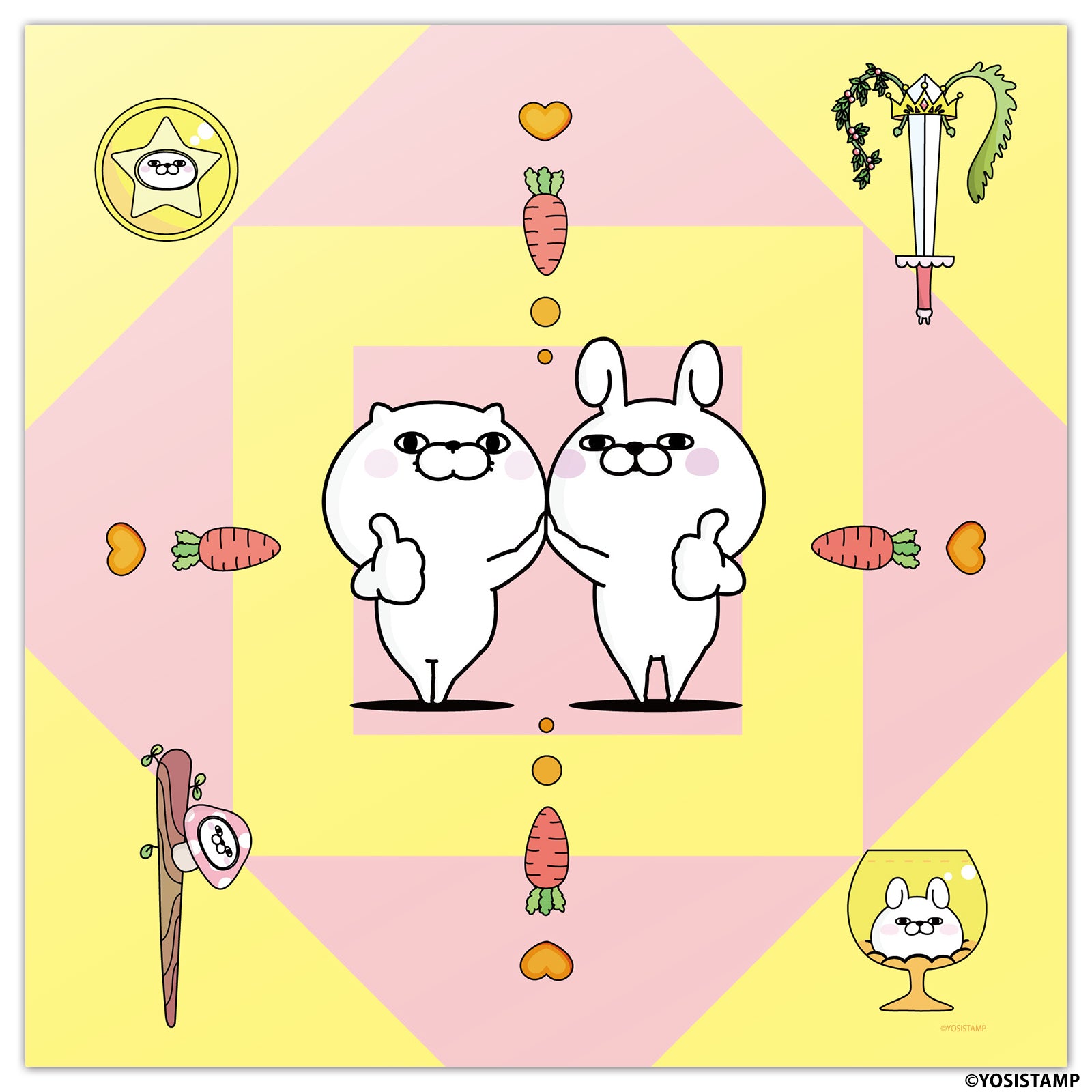 リーディングサポートクロス タロットクロス ルナズ ヨッシースタンプ エディション LUNA's YOSISTAMP TAROT CLOTH