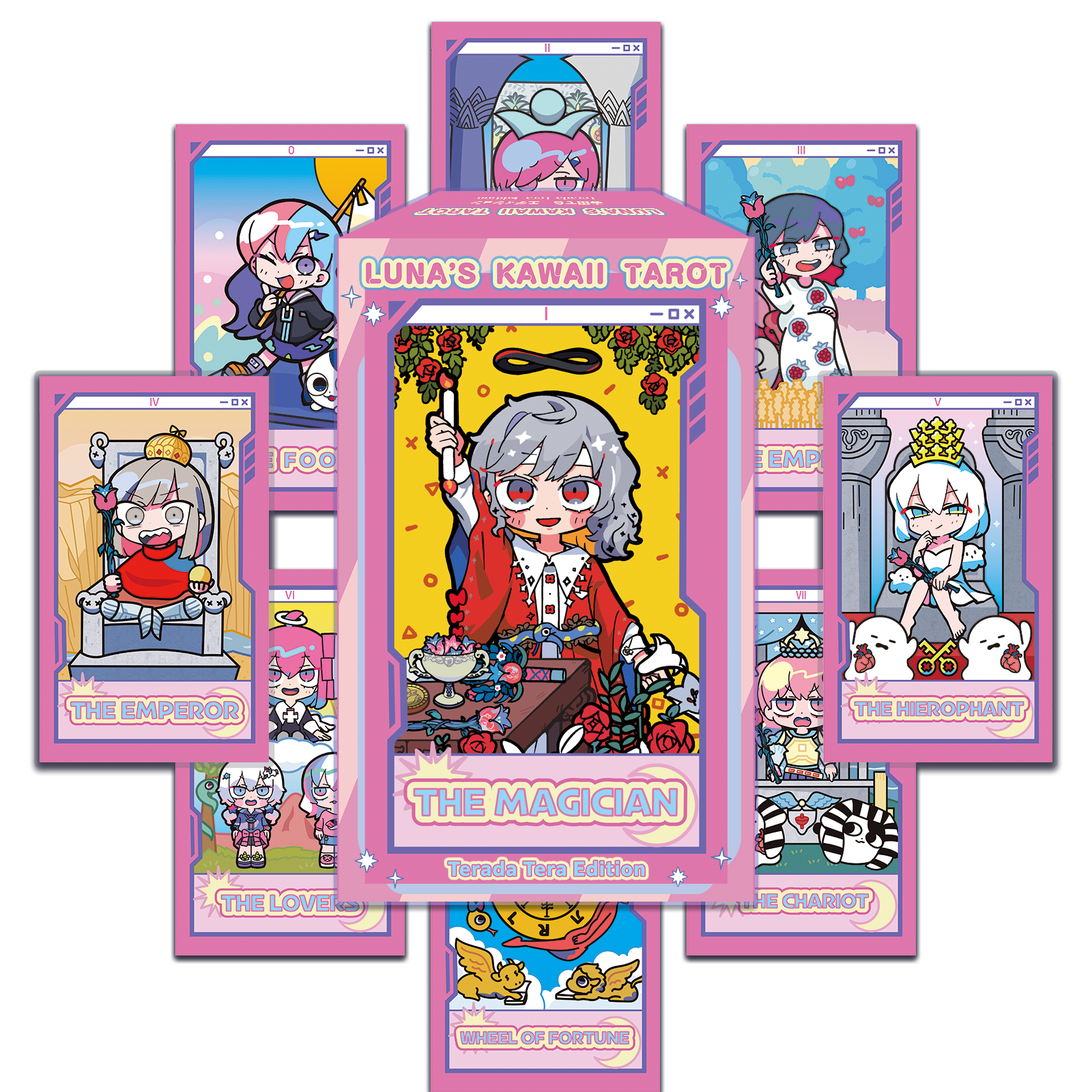 LUNA's Kawaii TAROT Terada Tera Edition ルナズ かわいい タロット 寺田てら エディション