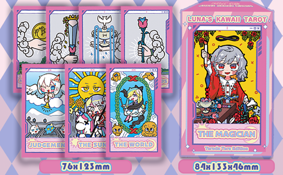LUNA's Kawaii TAROT Terada Tera Edition ルナズ かわいい タロット 寺田てら エディション