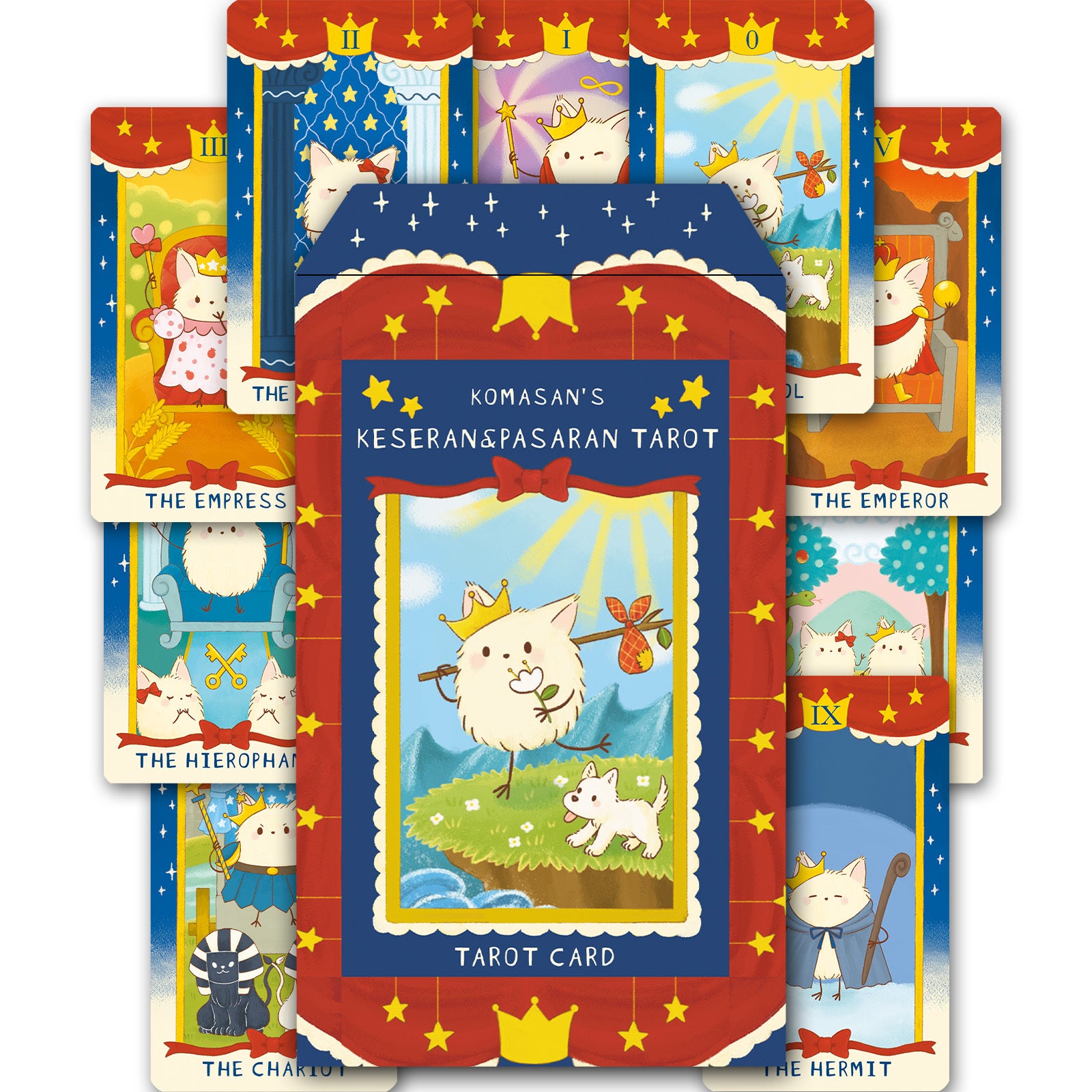 ケセランパセランタロット komasan's keseran&pasaran tarot 【大人気占い師こまさん完全監修 】