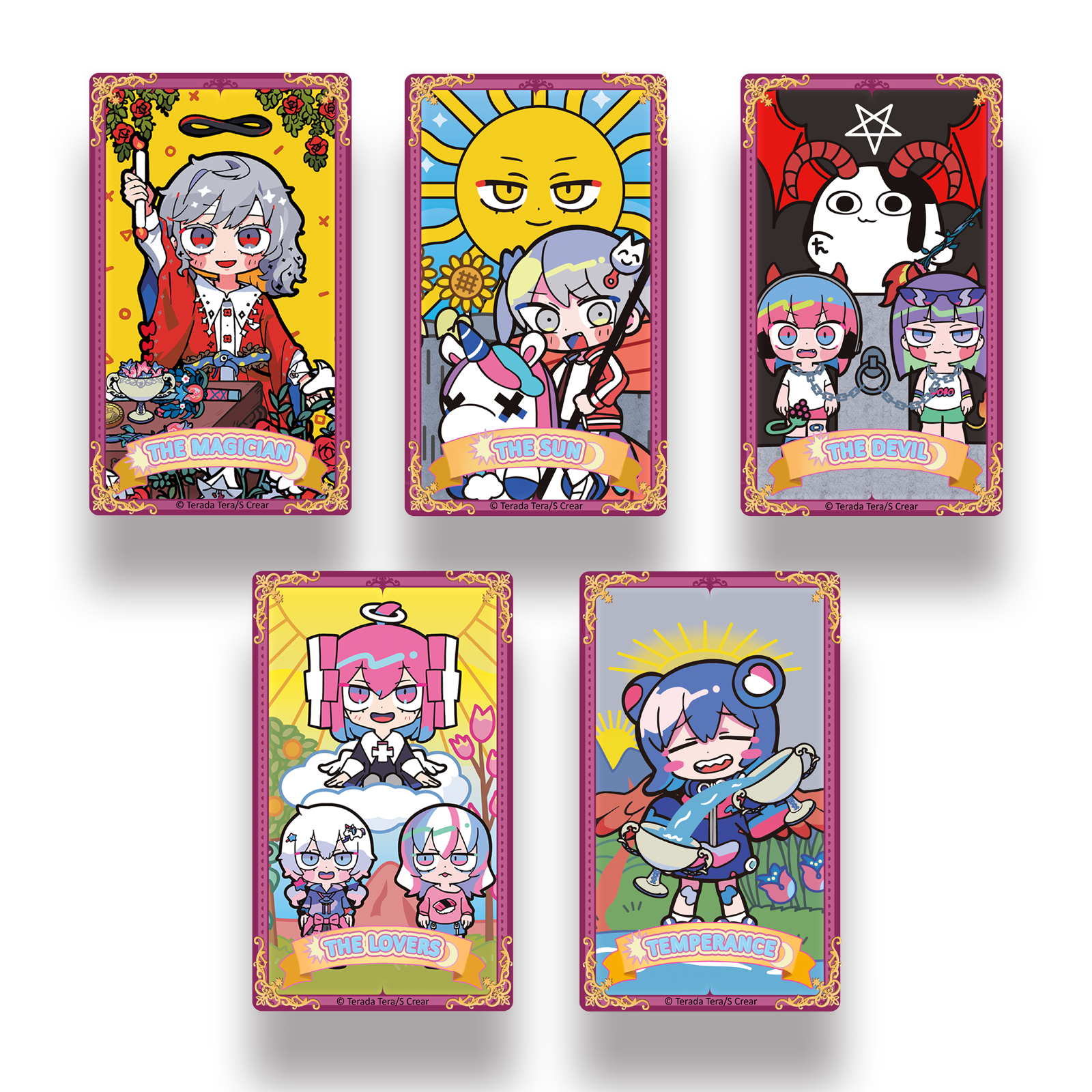 【寺田てら】ルナズ かわいいタロット アクリルスタンド アクスタ