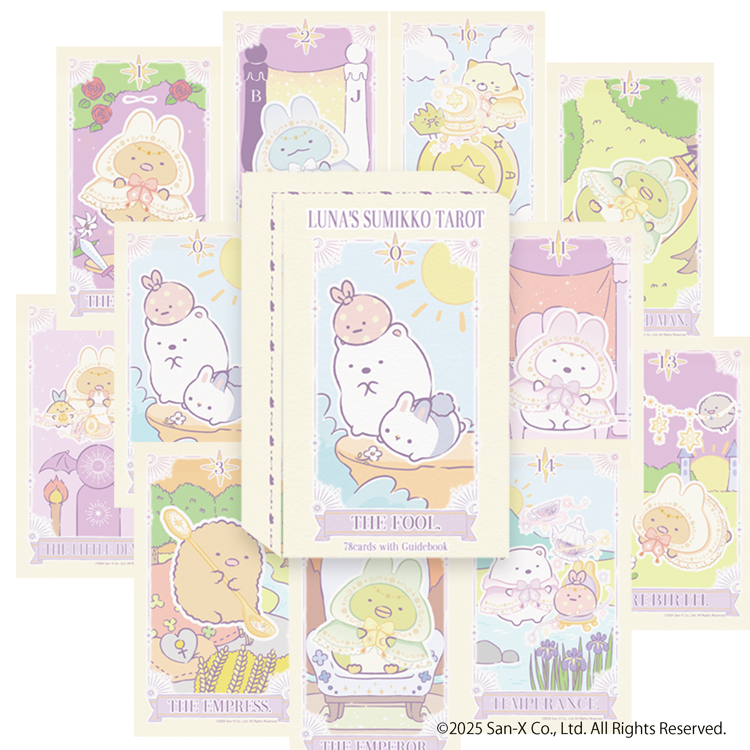 ルナズすみっコぐらしタロット Luna's Sumikogurashi Tarot  日本語解説書付き【公式正規品】