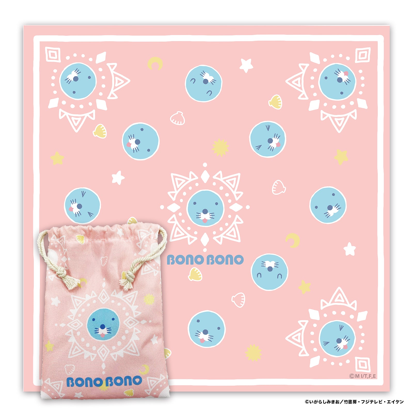 ぼのぼのタロットクロス 【リーディングサポートクロス】キュートぼのぼのエディションA