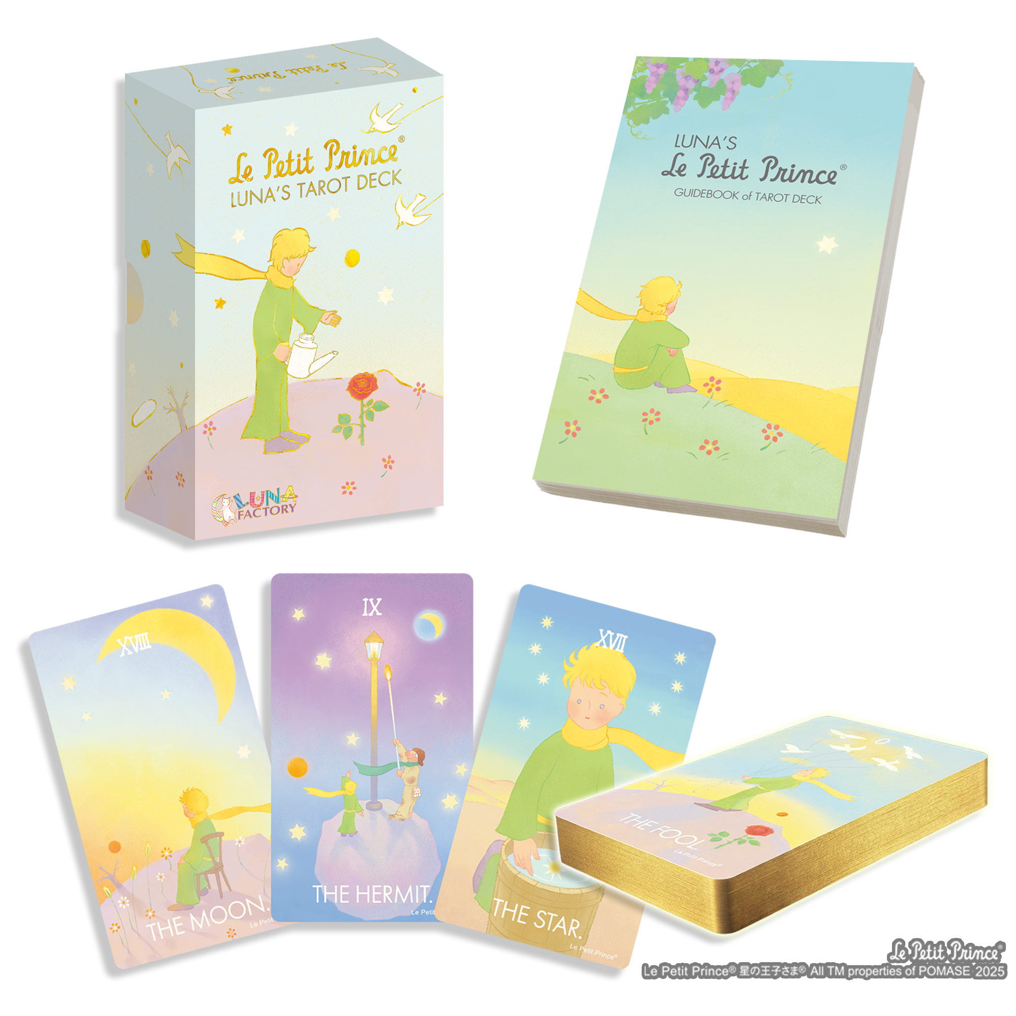 星の王子さま タロットカード 日本語解説書 タロット【世界で唯一の公式ライセンスタロットカード】