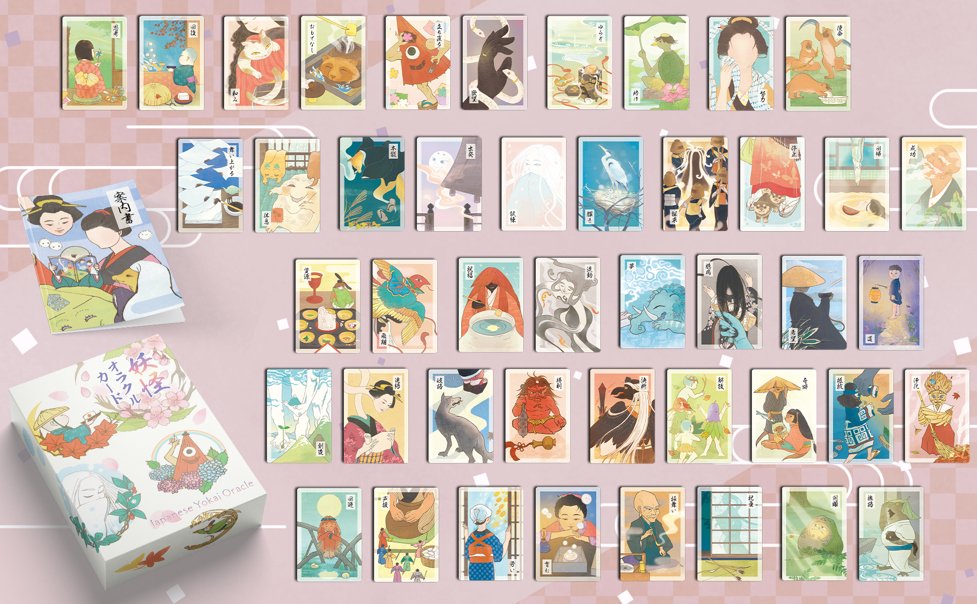 妖怪オラクルカード Youkai oracle card