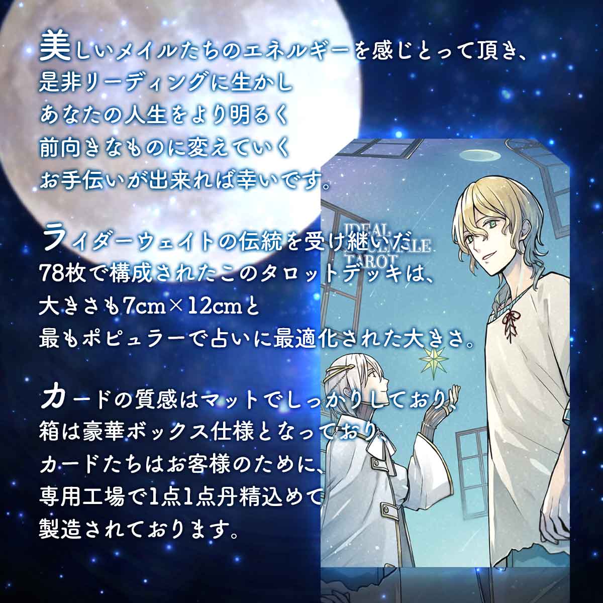 アイデアル ソウルメイル タロット IDEAL SOULMALE TAROT