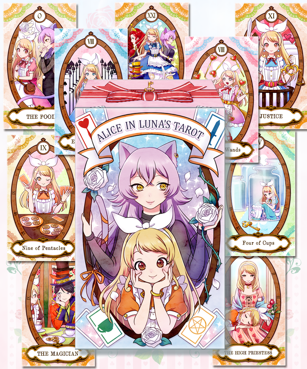 ALICE IN LUNA'S TAROT アリス イン ルナズ タロット タロットカード ALICE IN LUNA'S TAROT アリス イン ルナズ タロット タロットカード