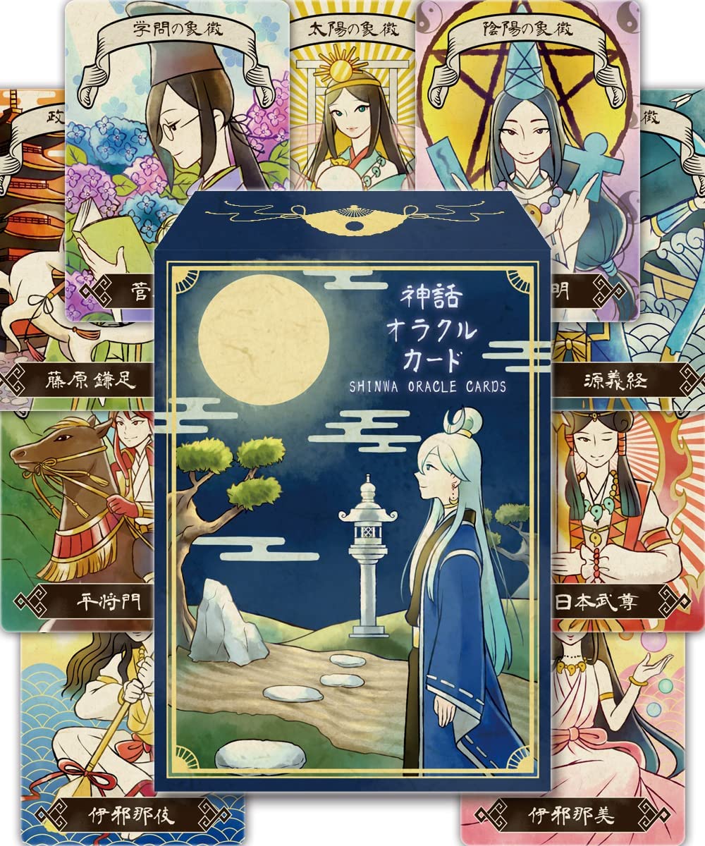 【日本語正規品】日本神話 オラクルカード 初心者向け オラクル 【ブックレット付き】 Japanese Shinwa Oracle 【with English manual】