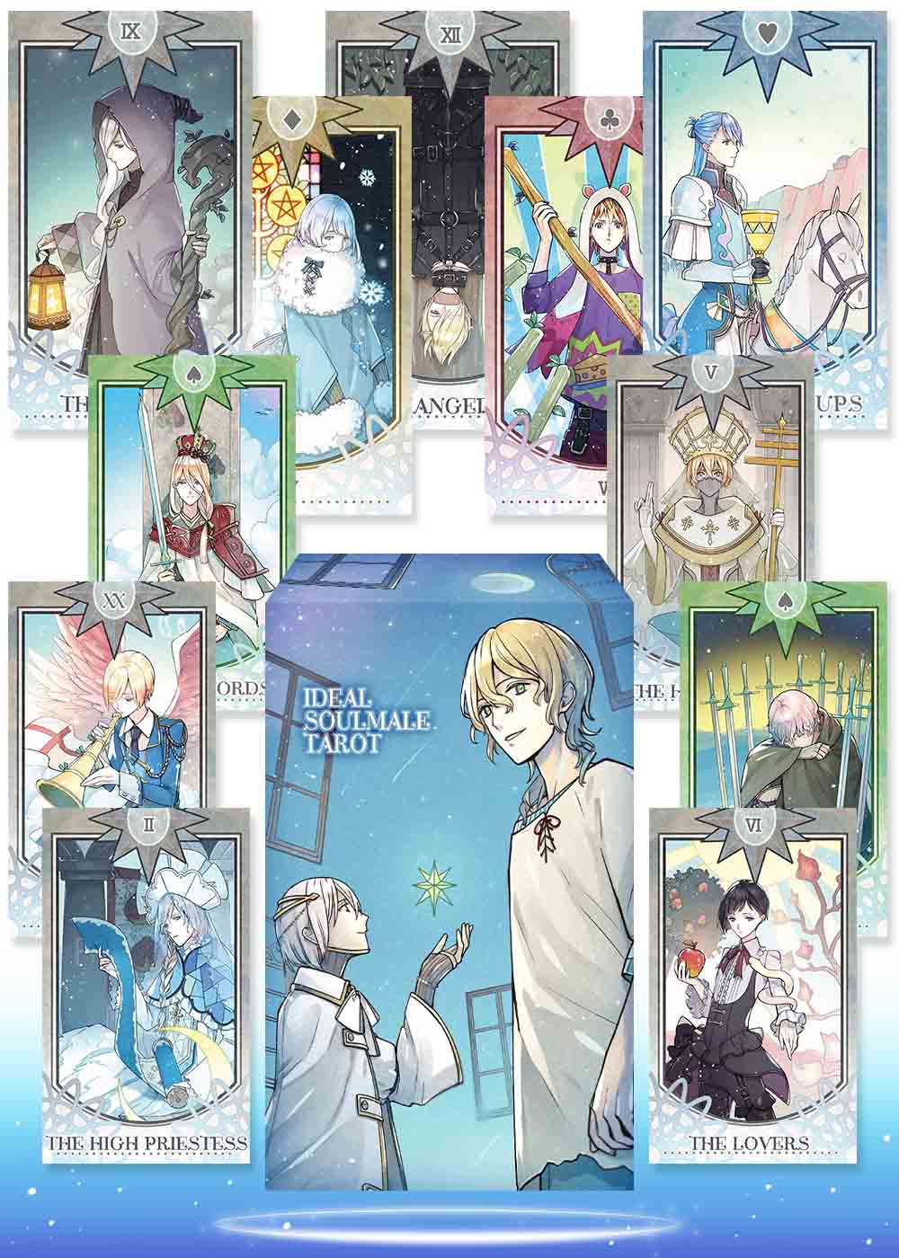アイデアル ソウルメイル タロット IDEAL SOULMALE TAROT