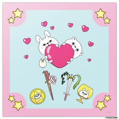 リーディングサポートクロス タロットクロス ルナズ ヨッシースタンプ エディション LUNA's YOSISTAMP TAROT CLOTH