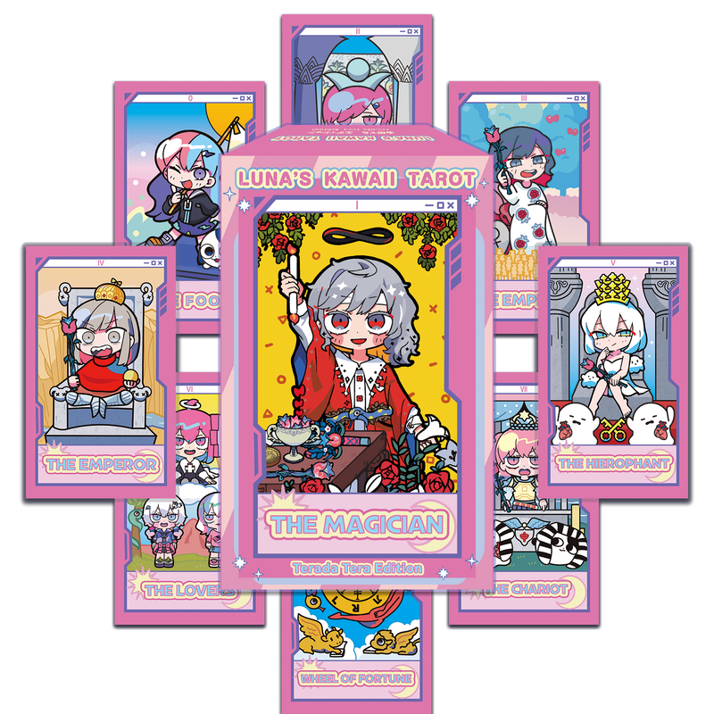 LUNA's Kawaii TAROT Terada Tera Edition ルナズかわいいタロット 寺田てらエディション