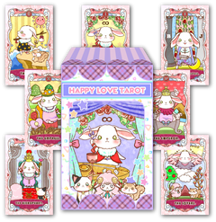 大人気占い師 うさとこWHITE先生監修 はぴらぶタロット Happy Love Tarot