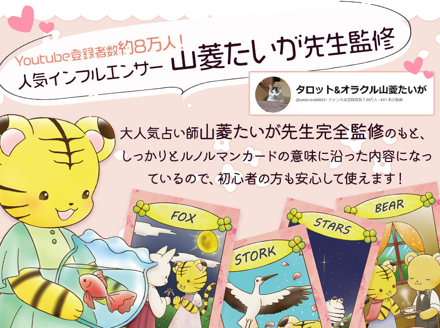 タイガールノルマンカード Tiger Lenormand card