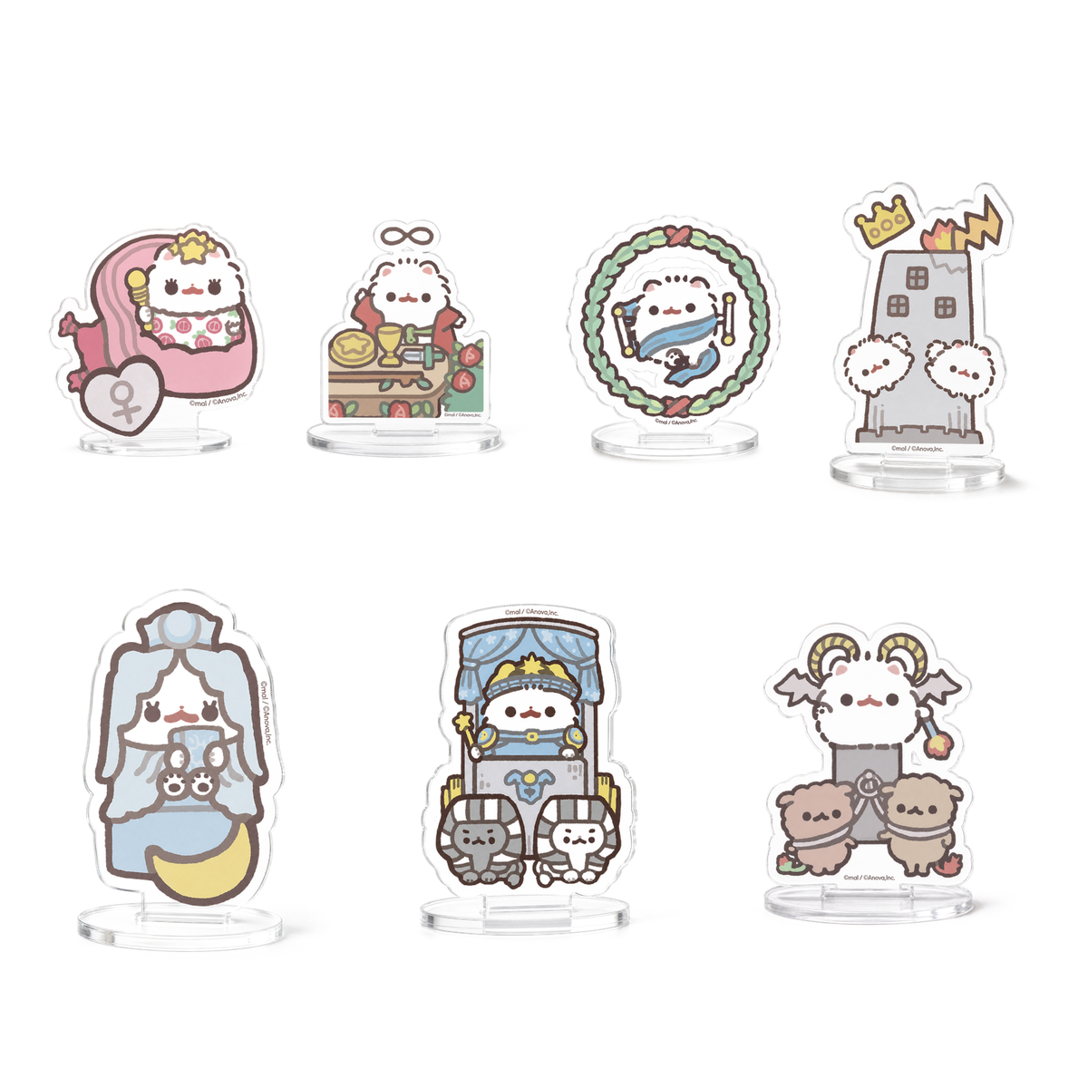 ポメラニアンもち アクスタ アクリルスタンド｜ルナファクトリー