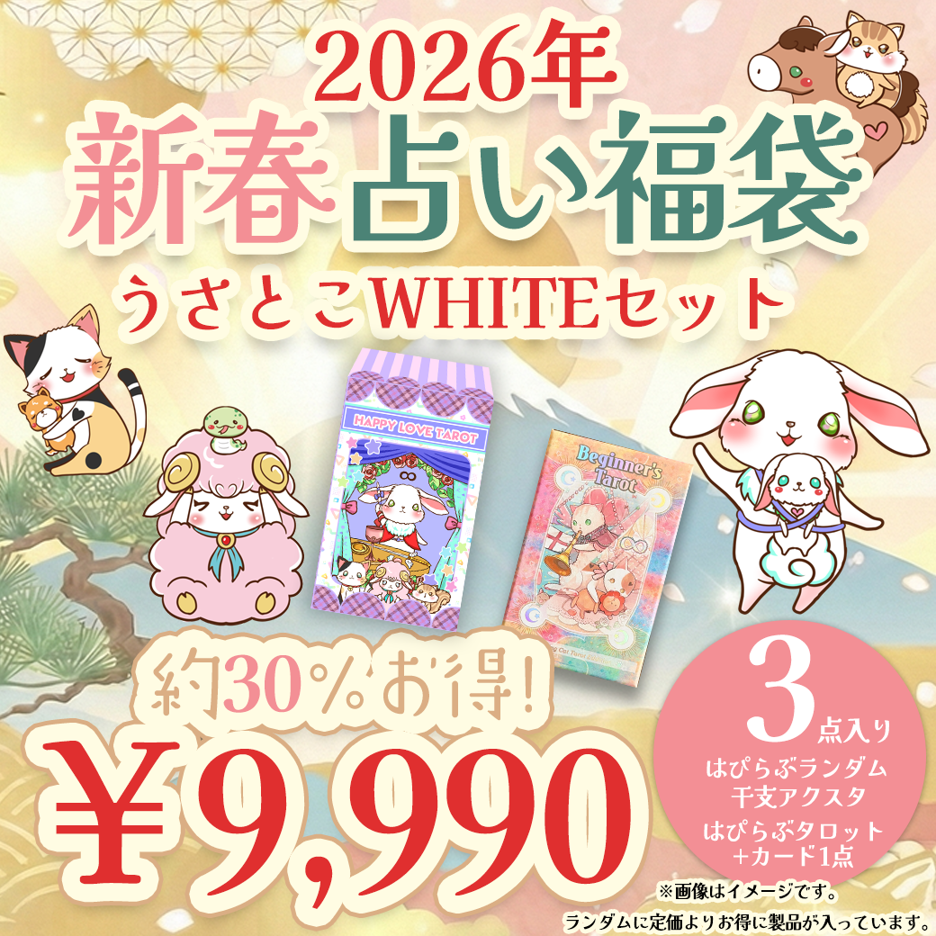 【数量限定予約受付中】ルナファクトリー2026福袋・うさとこWHITE先生セット