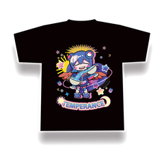 【寺田てら】ルナズ かわいいタロット Tシャツ