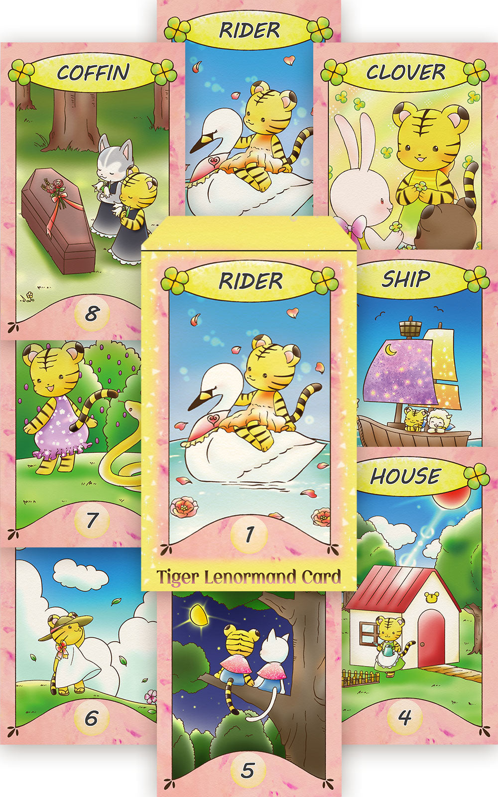 正規品ルノルマンカード】キュート＆カラフル✨カード53枚✨イースター