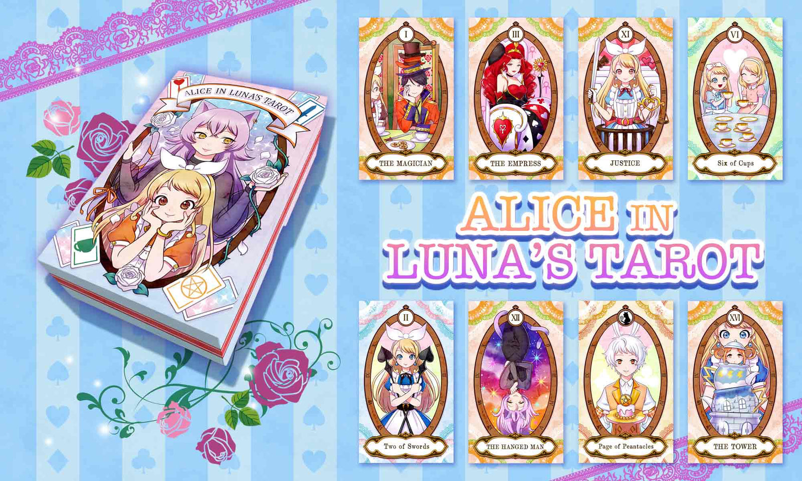 ALICE IN LUNA'S TAROT アリス イン ルナズ タロット タロットカード – タロットカード・オラクルカード専門店「ルナファクトリー」