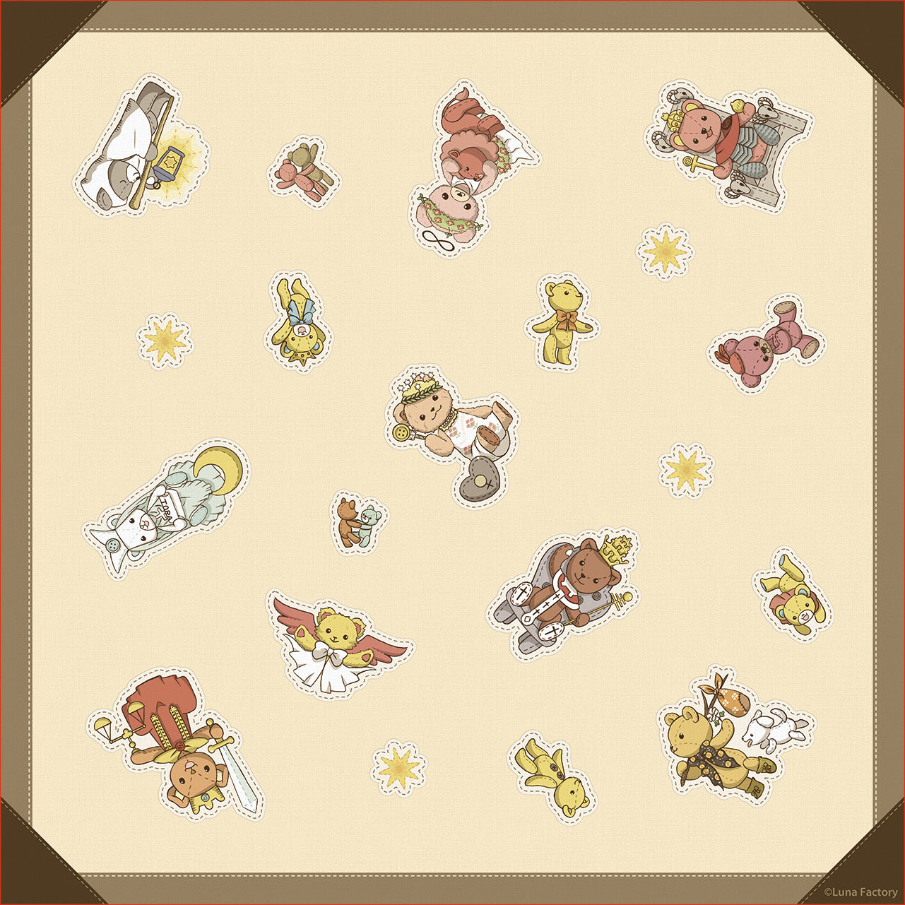 リーディングサポートクロス【キューティールナズベアーエディション】