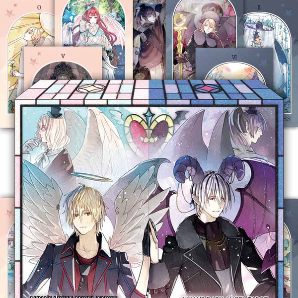 ルナズ エンジェル タロット セット LUNA'S LIGHT & DARK ANGEL TAROT 