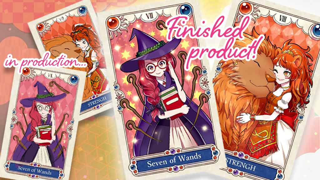 JAPANESE ANIME TAROT ジャパニーズ アニメ タロット