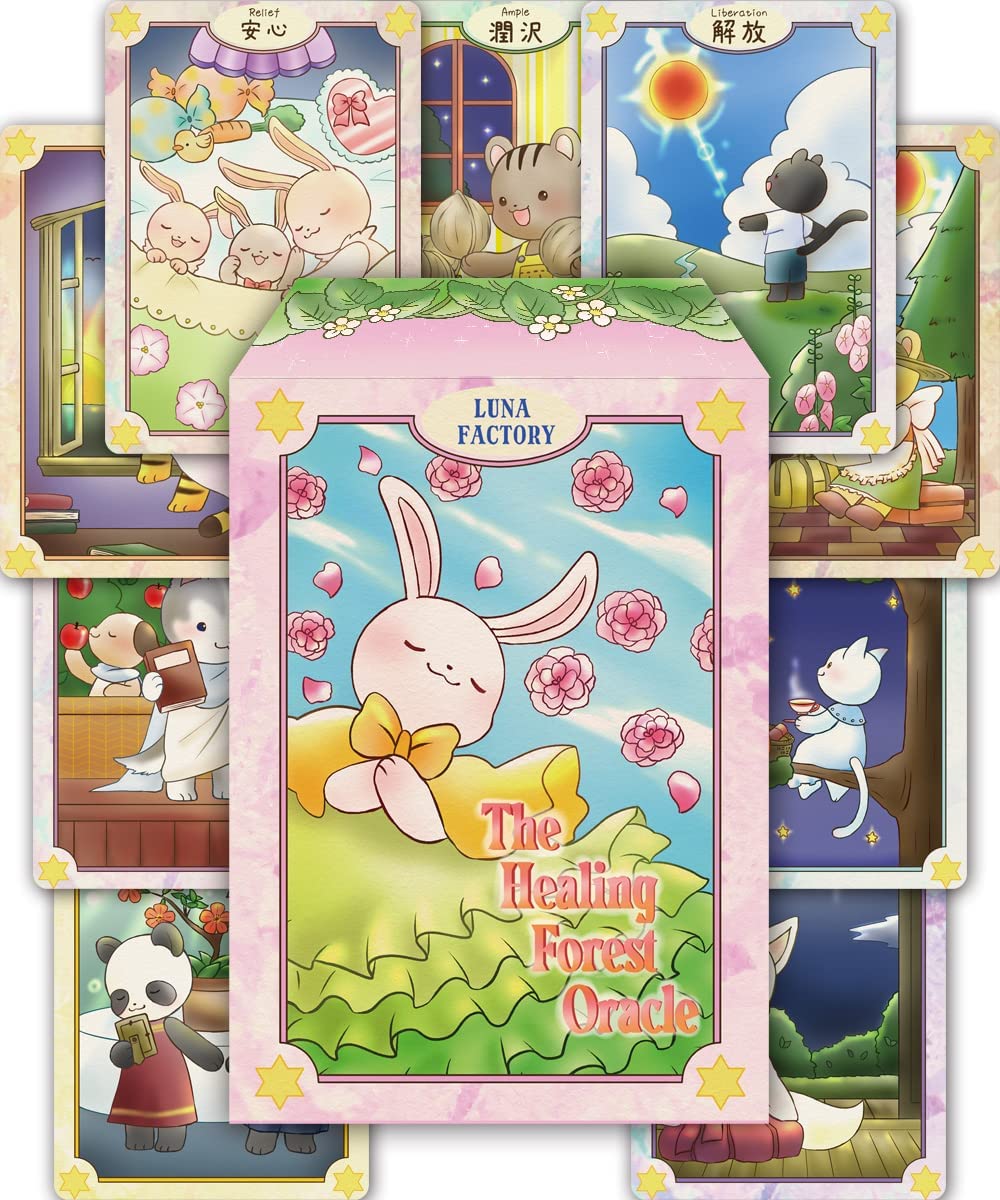 ヒーリング フォレスト オラクル The Healing Forest Oracle オラクルカード【プロ占い師監修日本語解説書付き】