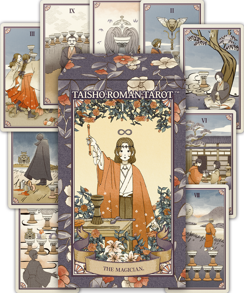 大正浪漫タロット TAISHO ROMAN TAROT おしゃれでかわいいタロットカード