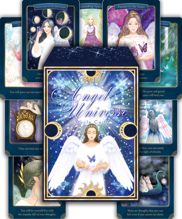 エンジェル ユニバース オラクル Angel Universe Oracle 【プロ占い師監修の日本語解説書付き】
